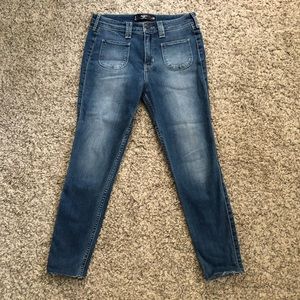 Hollister High rise cropped jeggings